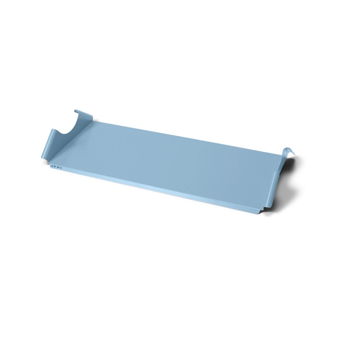 TV Stand Shelf for TV Stand MOON TRAY Powder blue PEDESTAL