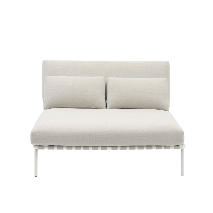 Outdoor Bench and Sunlounger SETTLE Laze I/Grey MUUTO