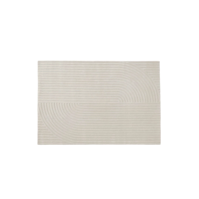 Rug RELEVO QUATTRO 170x240 Off-White MUUTO