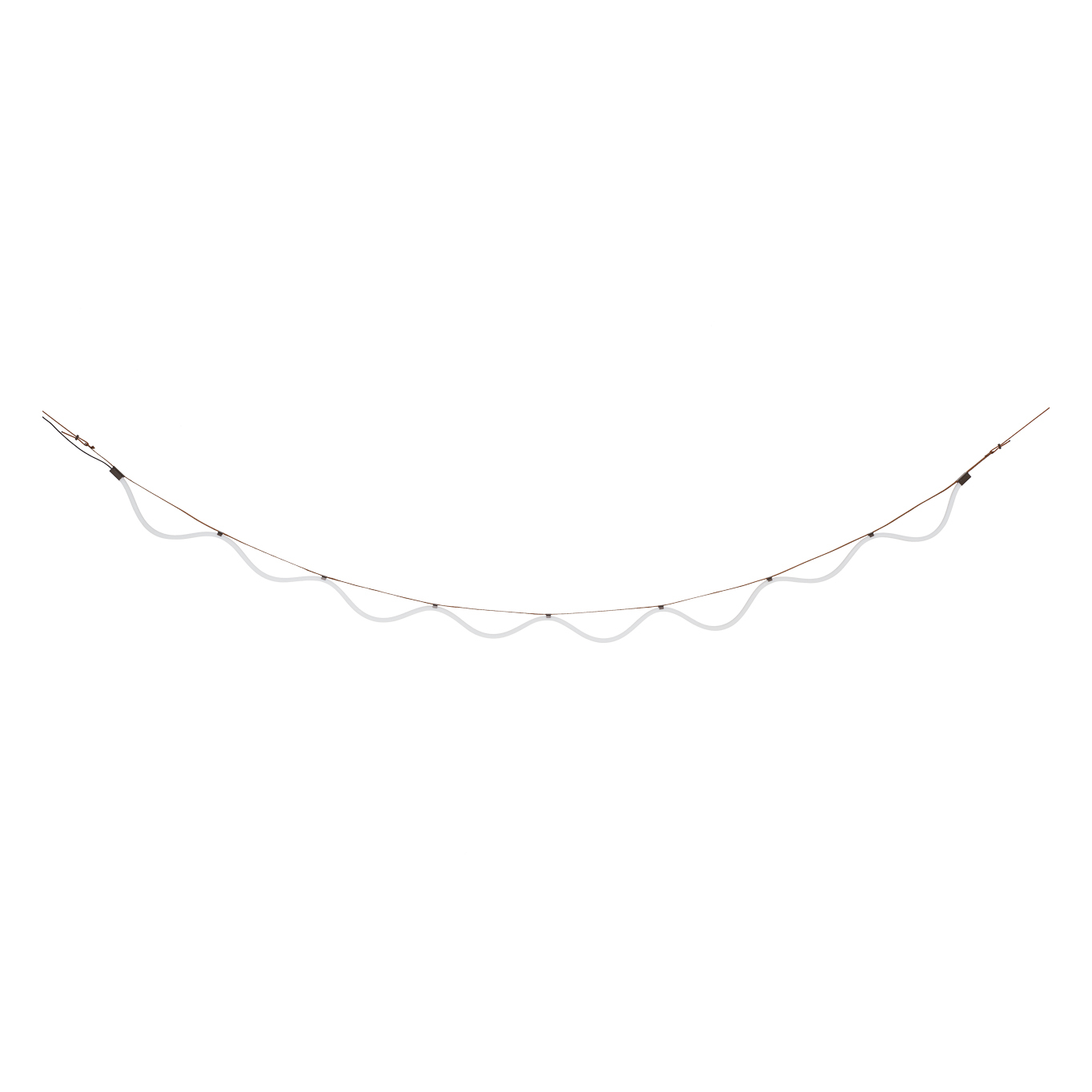 Suspension SPLINE Brun PETITE FRITURE