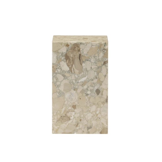 Side Table PLINTH TALL Kunis Breccia AUDO COPENHAGEN