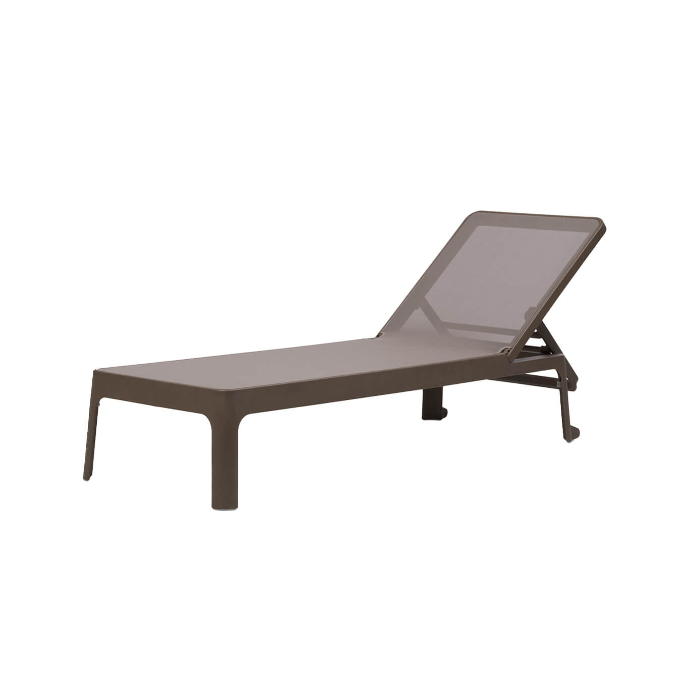 Outdoor Bench and Sunlounger PLANO Tobacco NARDI