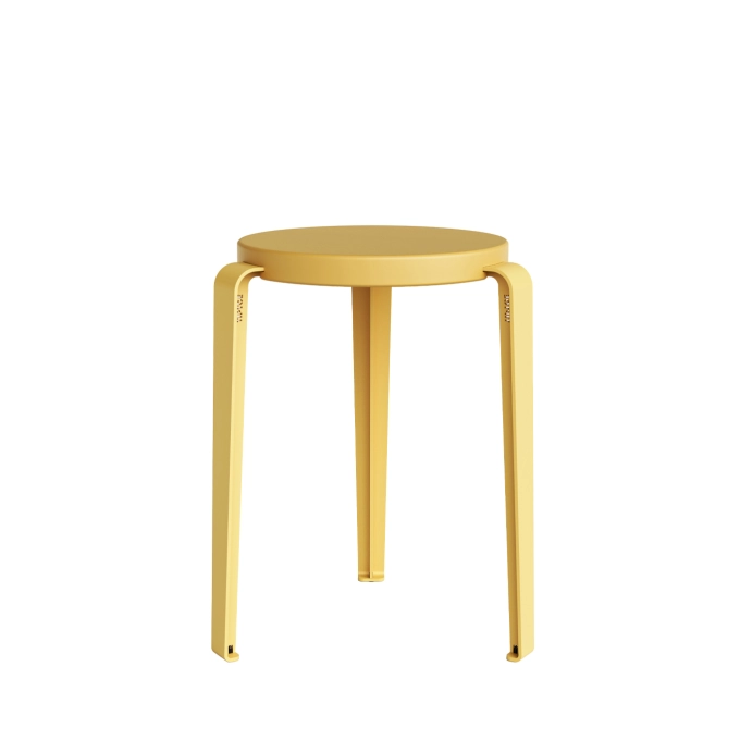 Stool LOU CHROMA Brioche Yellow TIPTOE