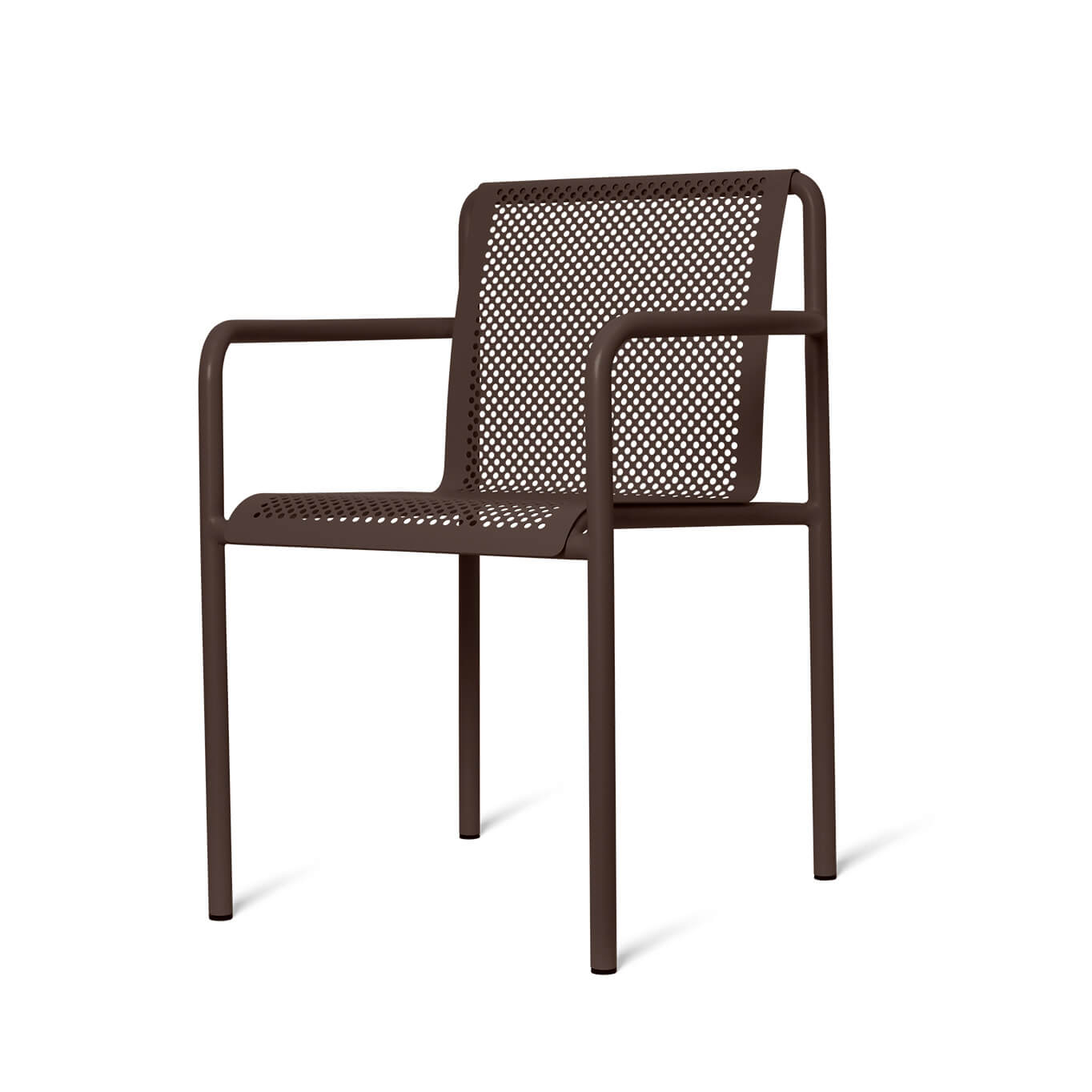 DAPPLE CHAIR W ARMS Chocolat Foncé FERM LIVING