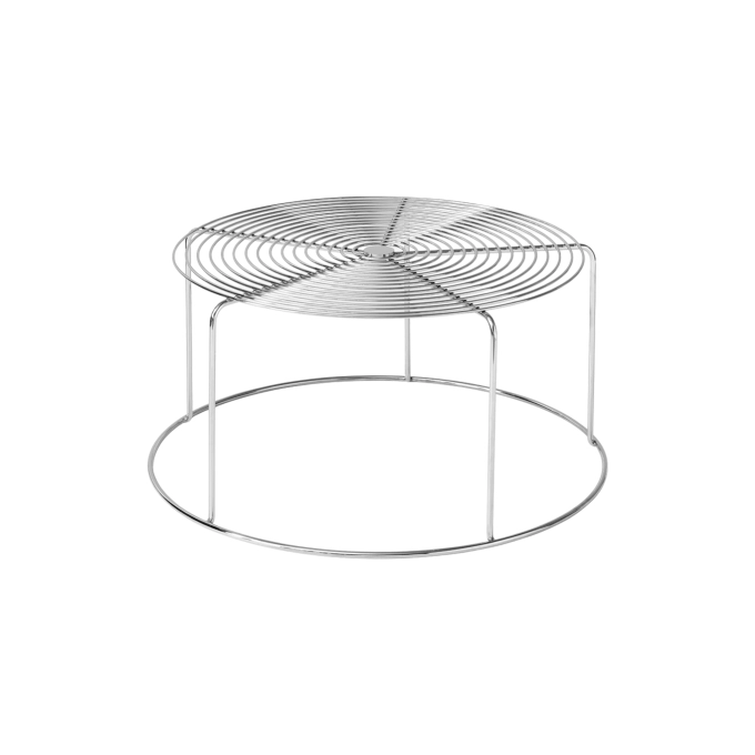 Coffee Table WIRE STOOL VP17 Stainless steel AND TRADITION