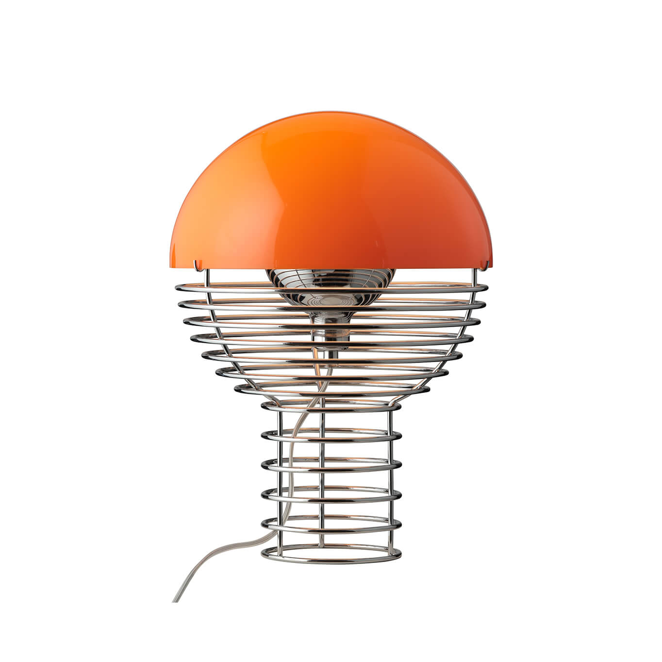 Table Lamp WIRE Ø 40 Orange VERPAN