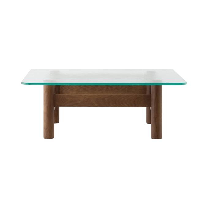Table basse BRASILIA Chêne Foncé AUDO COPENHAGEN
