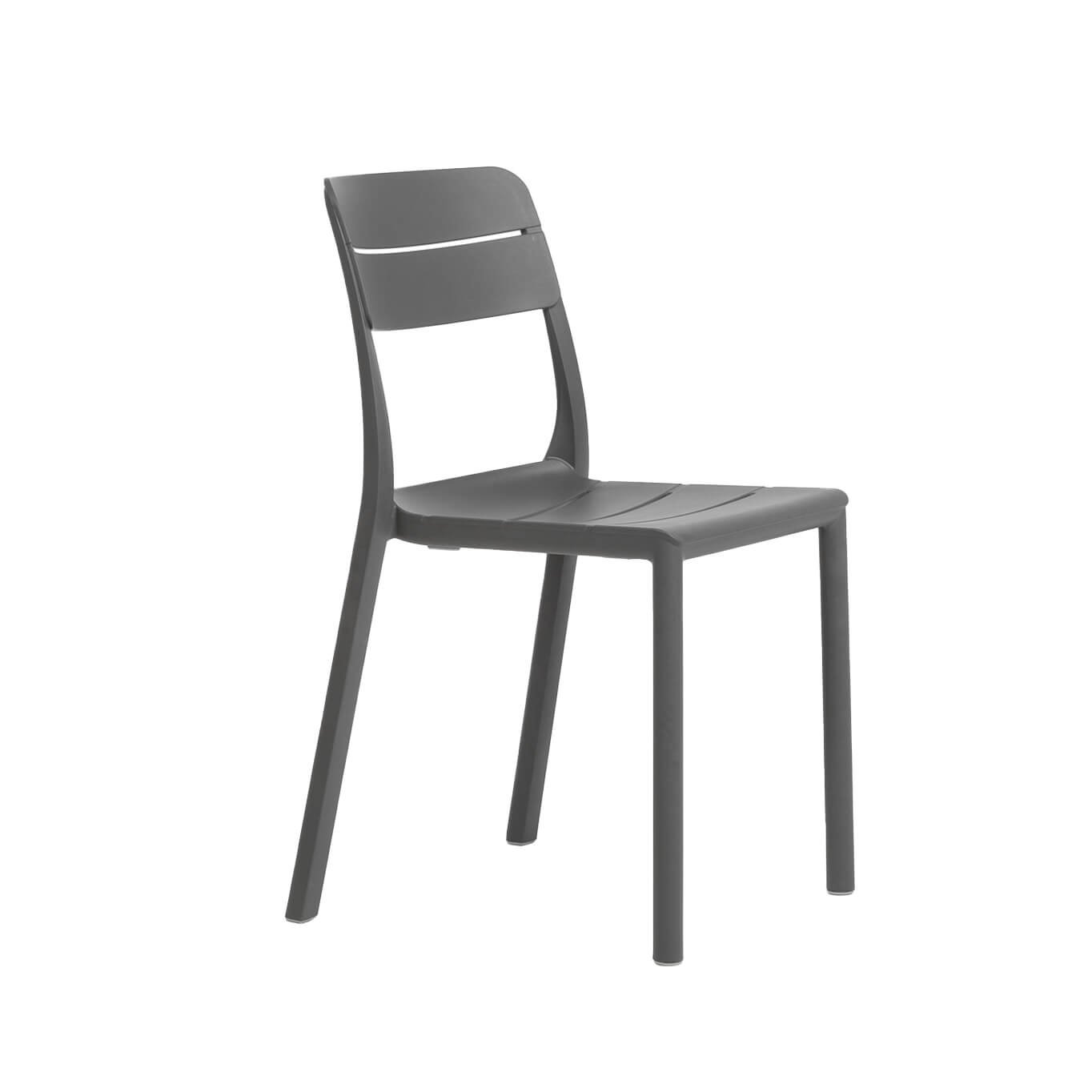 Chaise extérieure CASSIA BISTROT Basalte NARDI