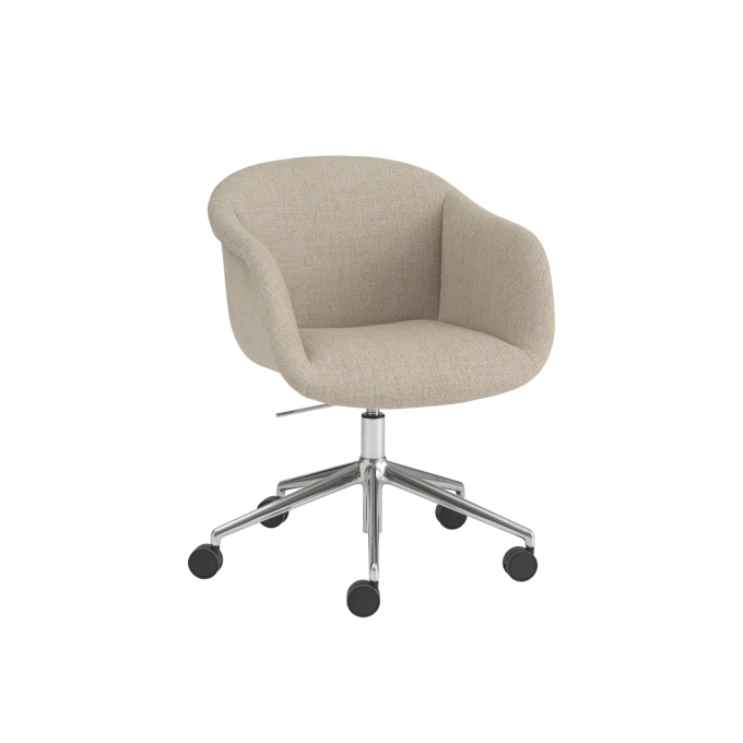 Fauteuil FIBER SOFT base pivotante Ecriture 240 MUUTO