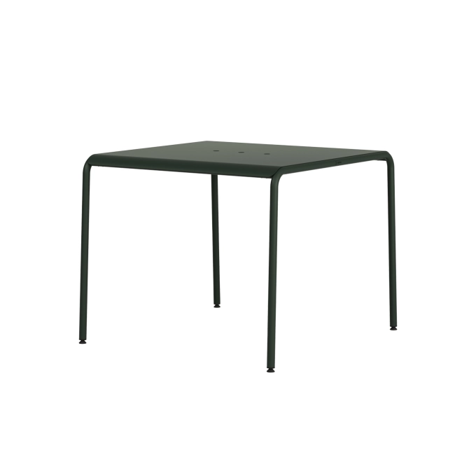 Table extérieure PANORAMA Vert Forêt L 90 TIPTOE