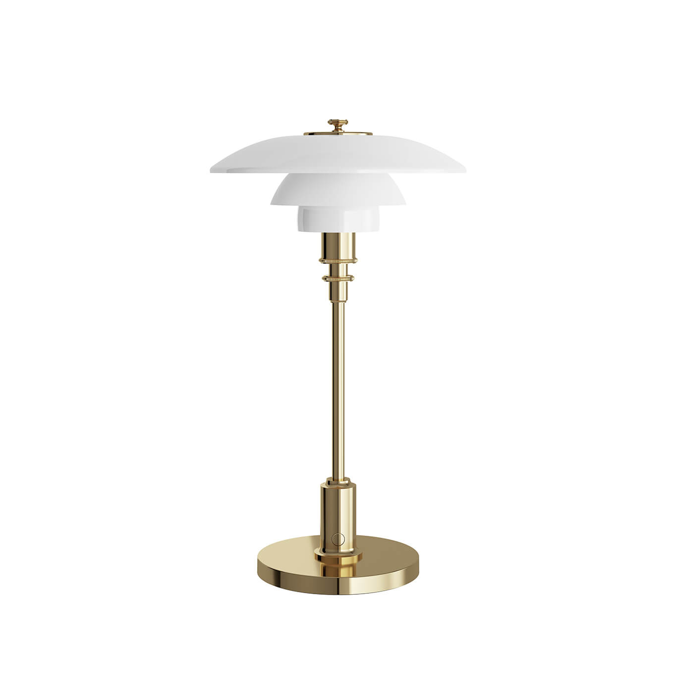 Lampe sans fil PH 2/1 PORTABLE Laiton métallisé LOUIS POULSEN