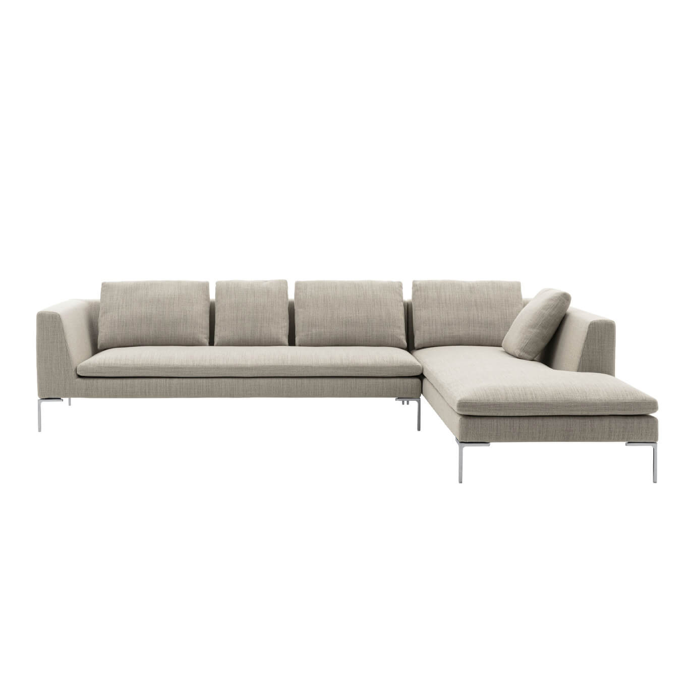 CHARLES angulaire droit Rattier Astro Corde B&B ITALIA