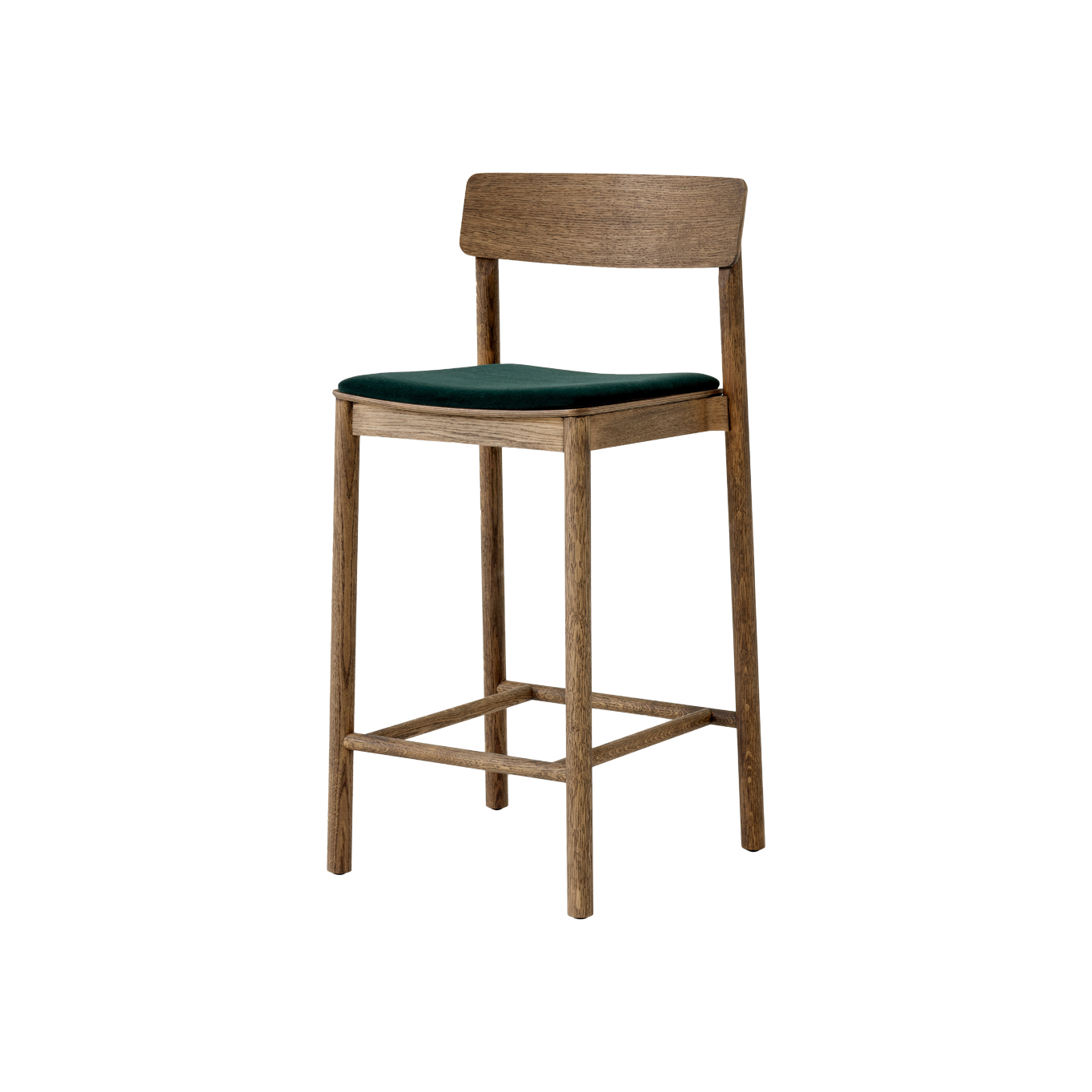 Tabouret haut BETTY TK14 Chêne fumé / Gentle 0973 AND TRADITION