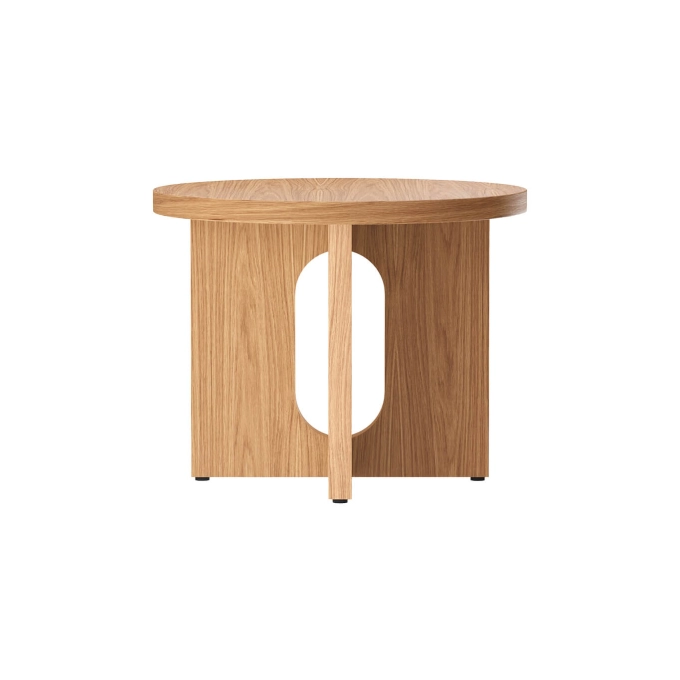 Coffee Table ANDROGYNE Ø 50 Natural Oak AUDO COPENHAGEN