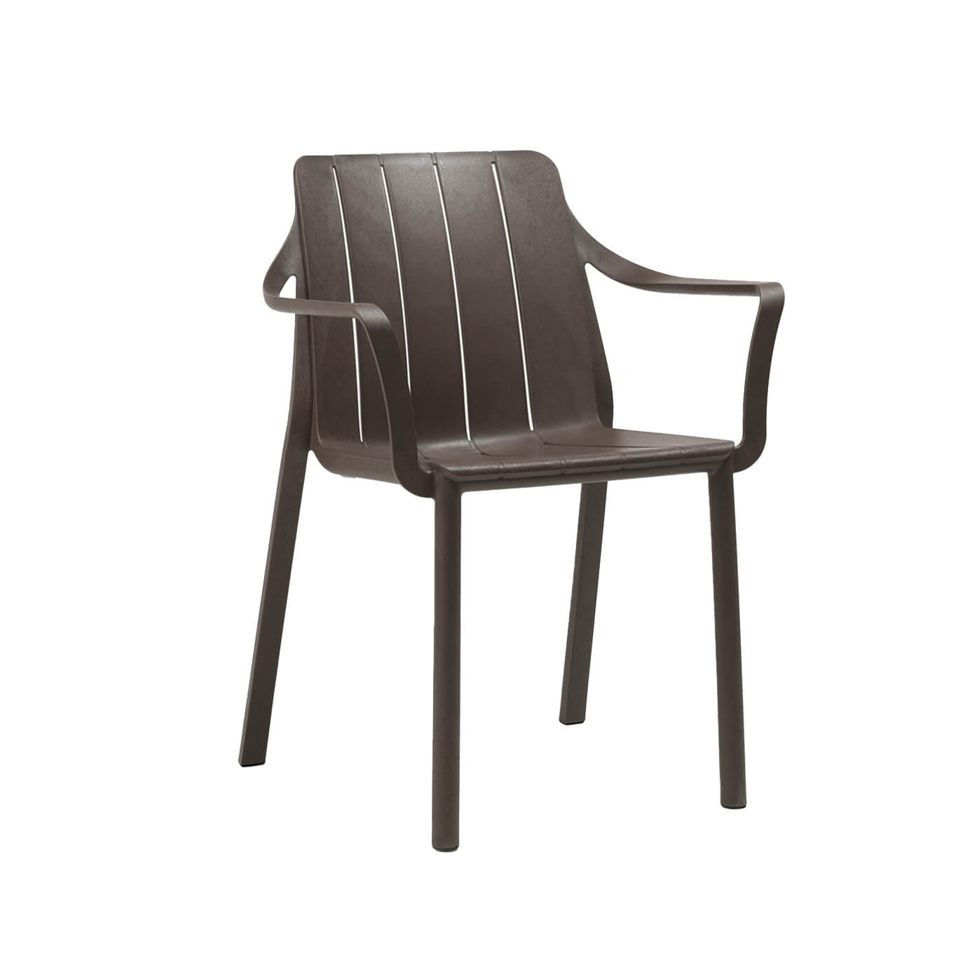 Outdoor Chair and Small Lounge Chair TIBERINA with armrests NARDI