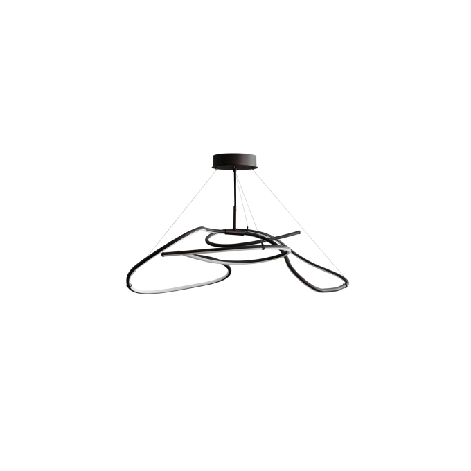 Pendant Light GHOST CHANDELIER MINI Burned black 101 COPENHAGEN