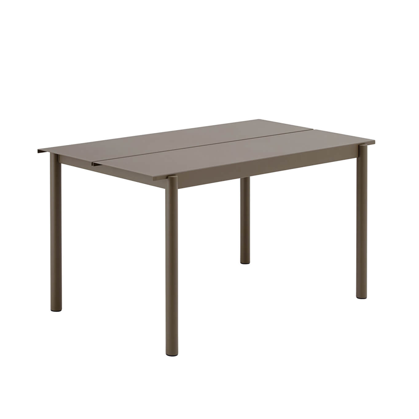 Table extérieure LINEAR STEEL Taupe MUUTO