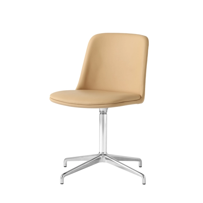 Dining Chair RELY HW19 Elmosoft 22024/Chrome AND TRADITION