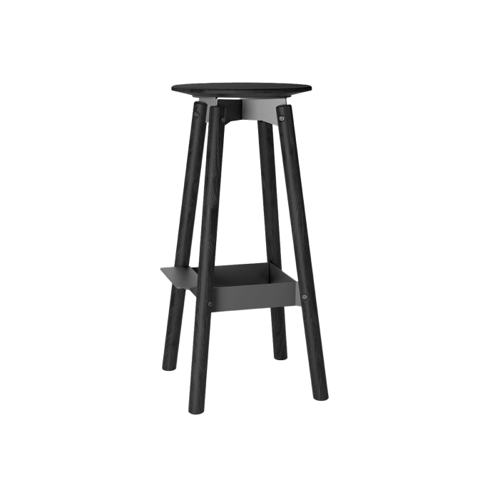 Tabouret collectivité BA Tabouret pour cabine FOCUS Noir BERLIN ACOUSTICS
