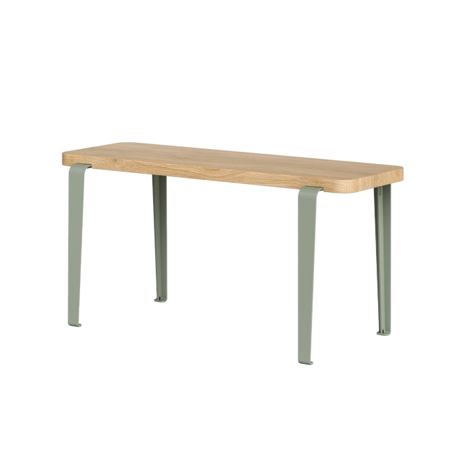 Designer Bench LOU Oak/Eucalyptus Gray L 90 TIPTOE