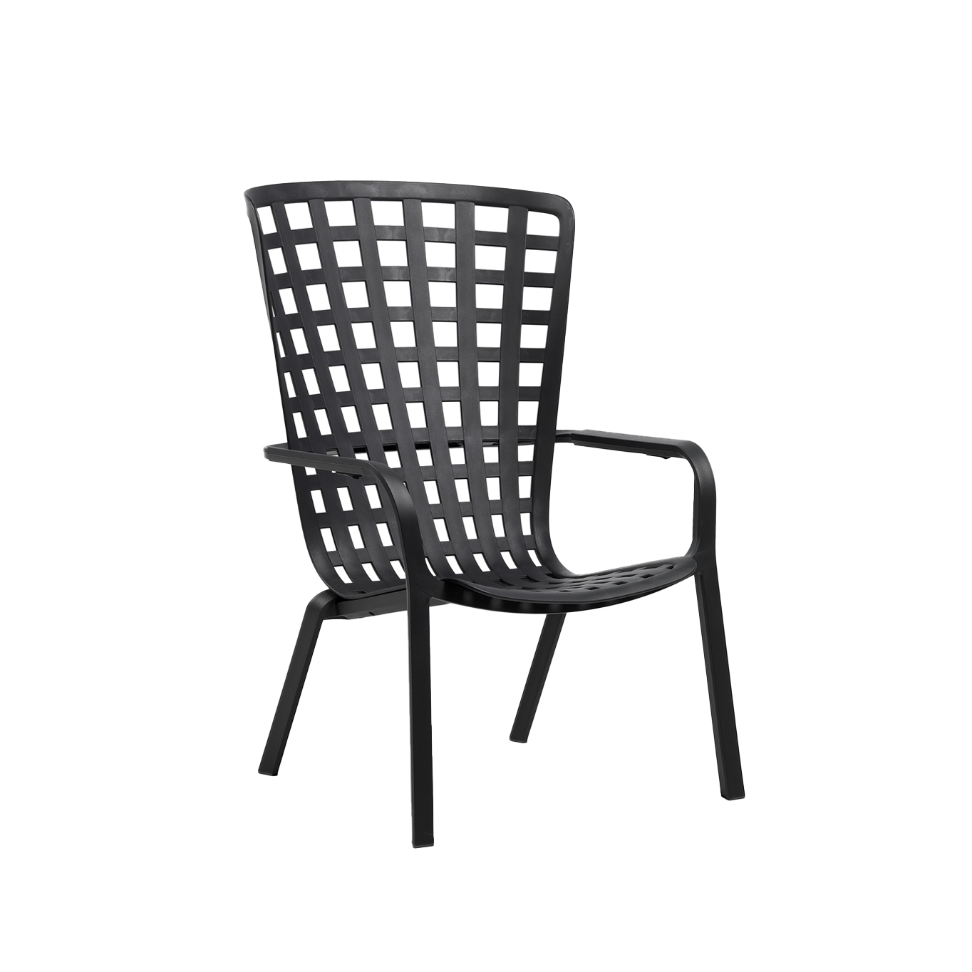Outdoor Lounge Chair FOLIO Anthracite NARDI