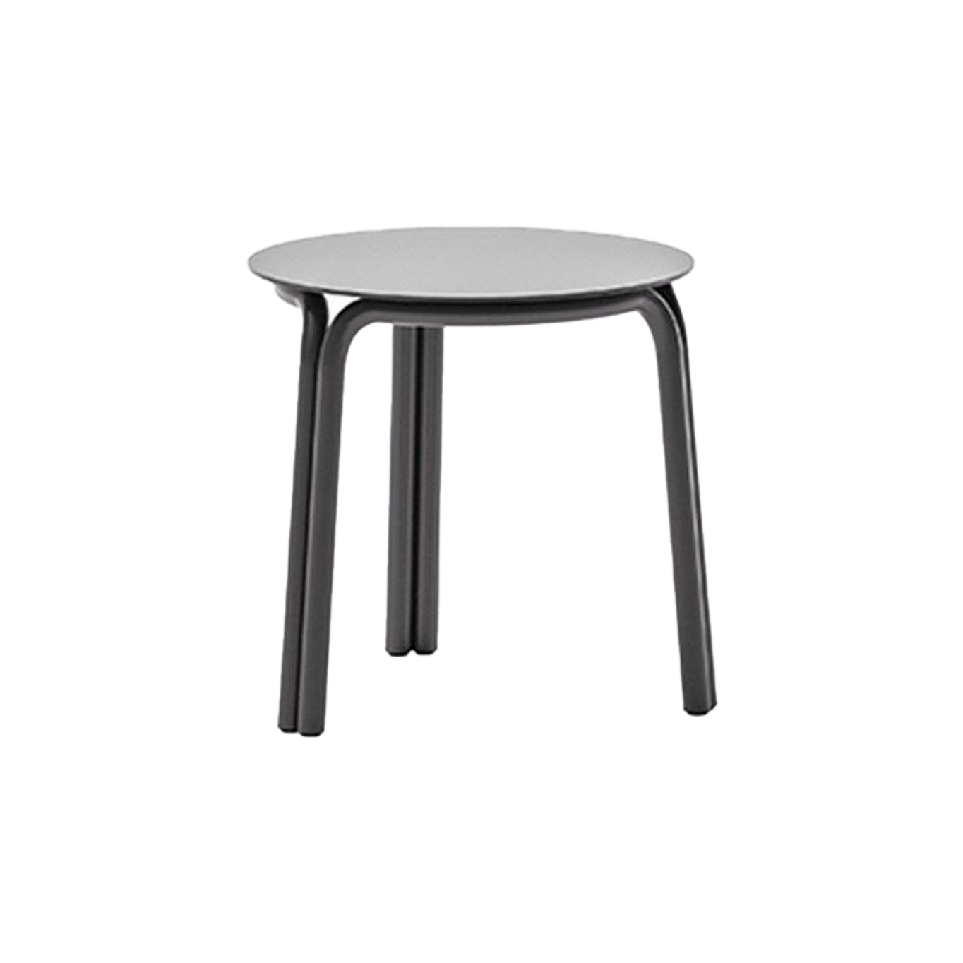Outdoor Coffee Table SALO Ø 45 Graphite UNOPIÙ
