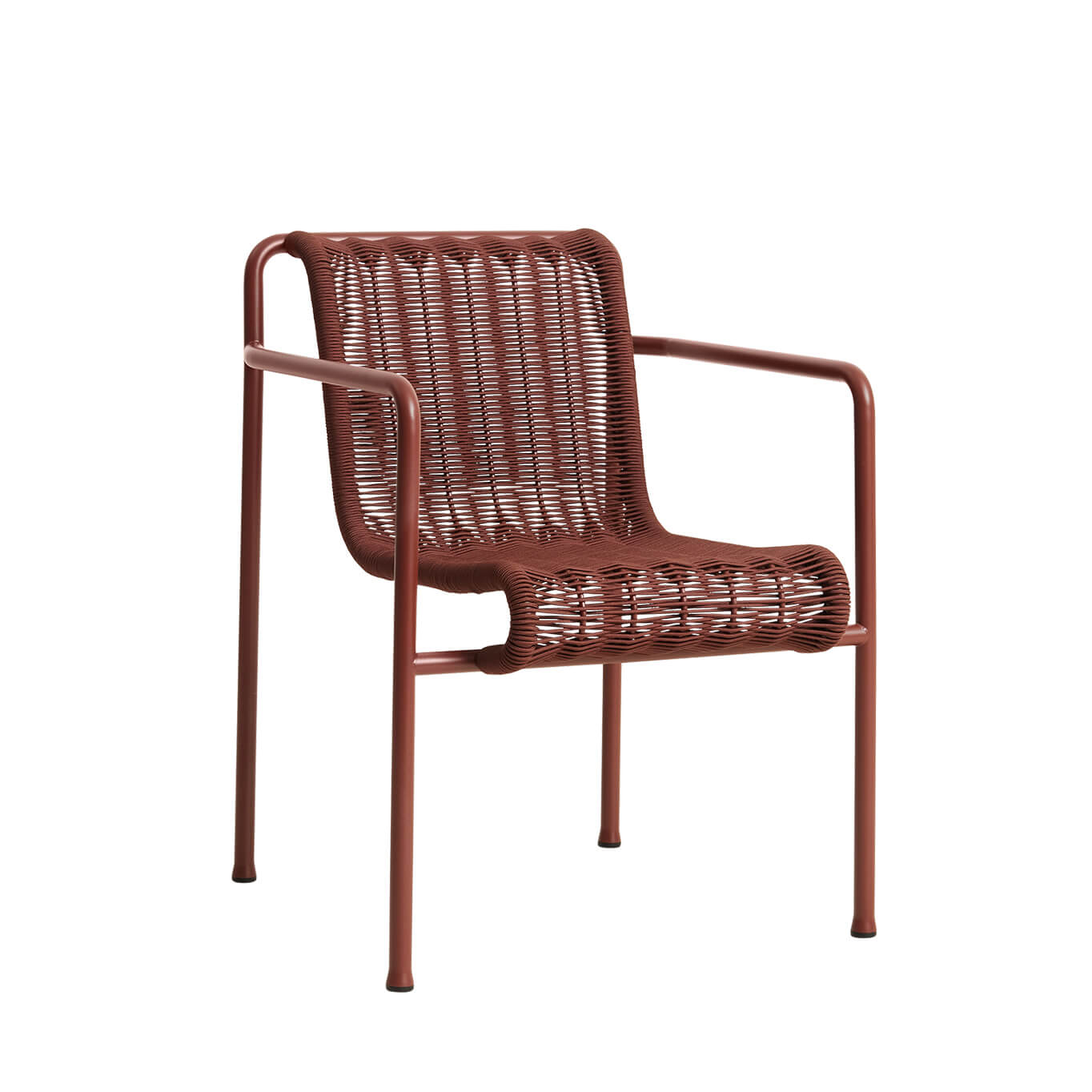 Chaise extérieure Chaise PALISSADE CORD Rouge Fer HAY