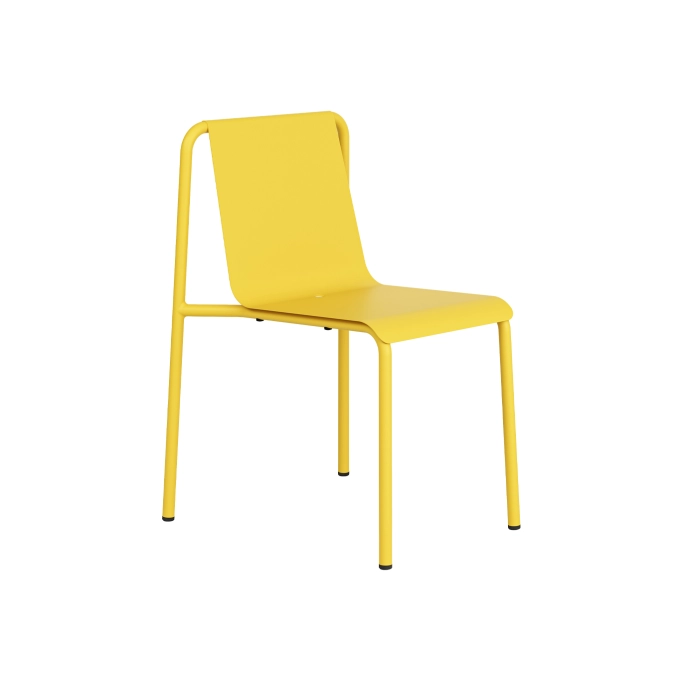 Outdoor Chair and Small Lounge Chair PANORAMA Sun Yellow TIPTOE