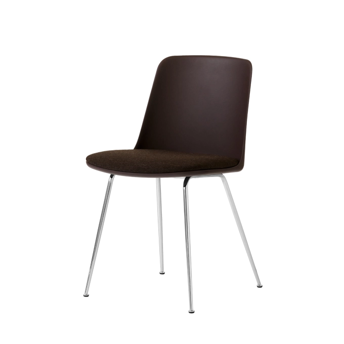Chaise RELY HW7 Marron Brûlé/Saxion 0397 AND TRADITION