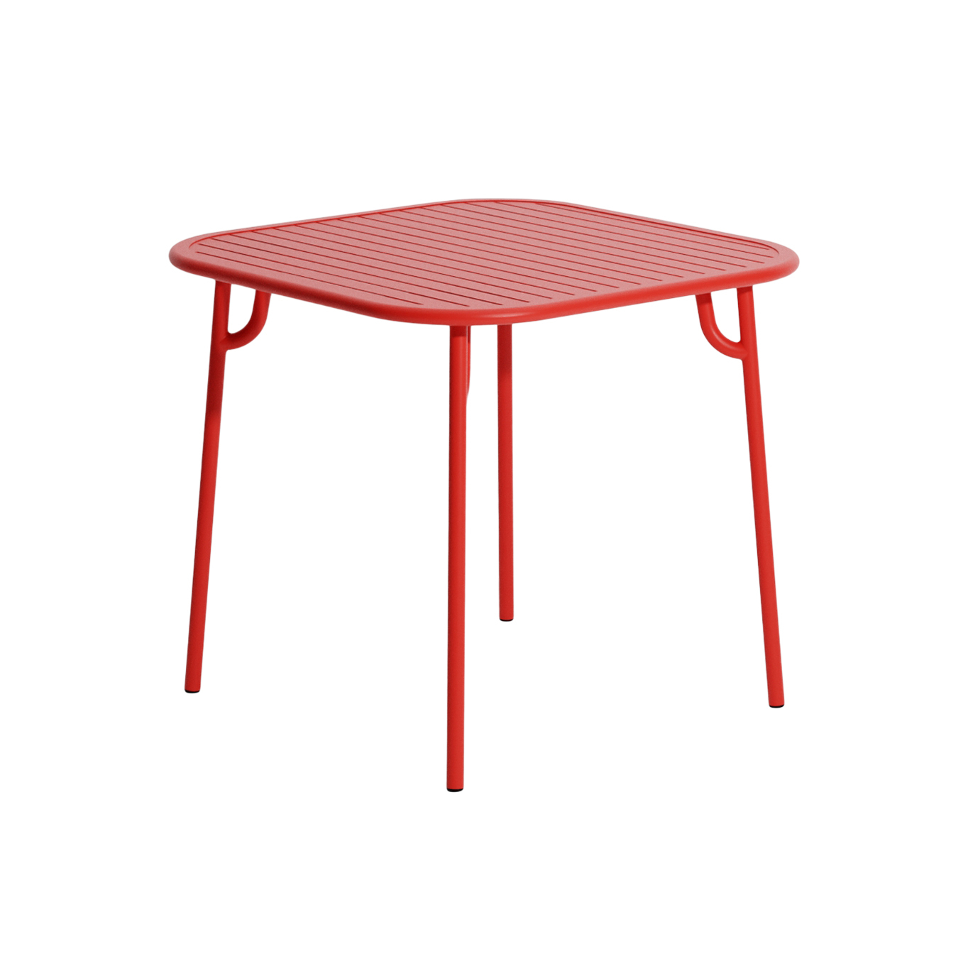 Outdoor Table WEEK-END 85x85 Red PETITE FRITURE