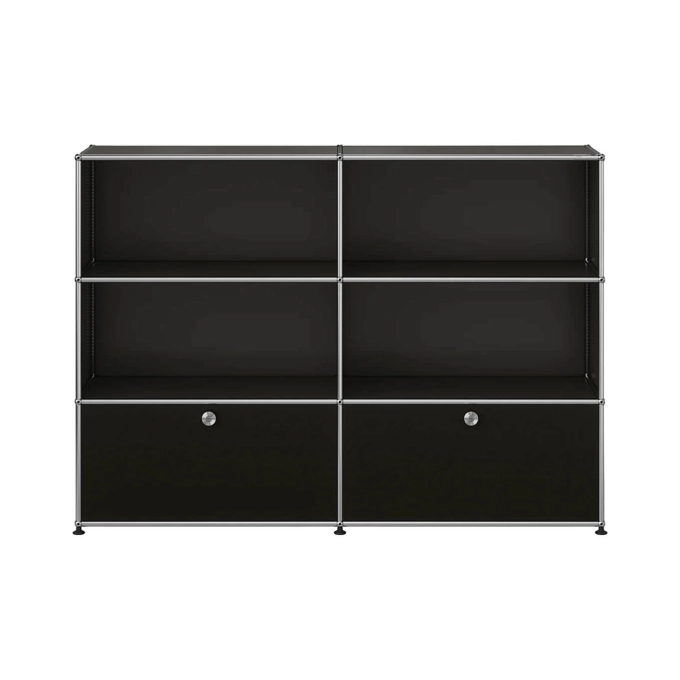 Storage Unit USM HALLER M65 Graphite Black USM HALLER