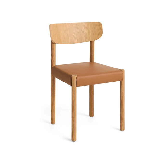 Dining Chair PACK Grano Cognac / Oak HAY