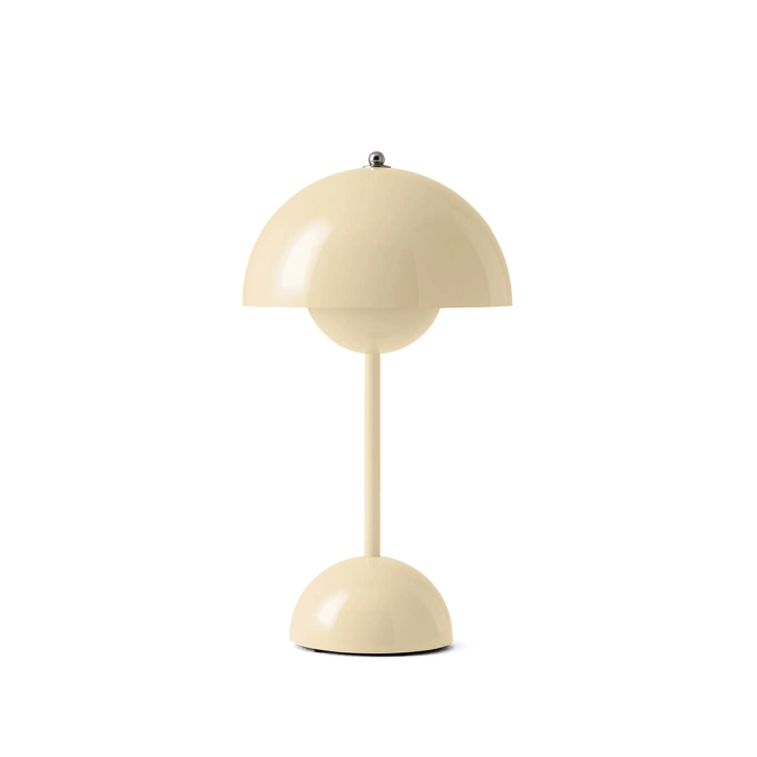 Lampe à poser FLOWERPOT VP9 sans fil Ivoire AND TRADITION