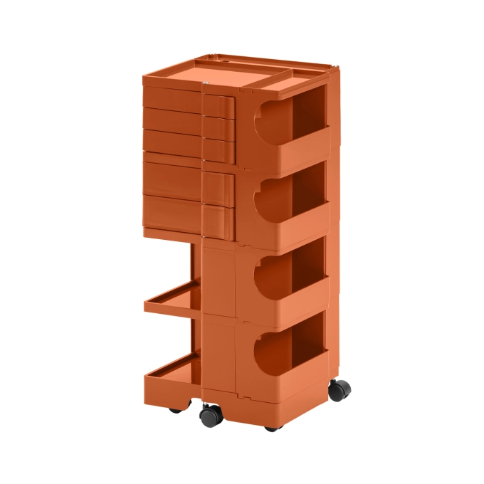 Storage Unit BOBY B45 Paprika B-LINE