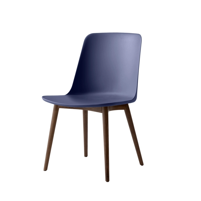 Dining Chair RELY HW71 Midnight/Walnut AND TRADITION