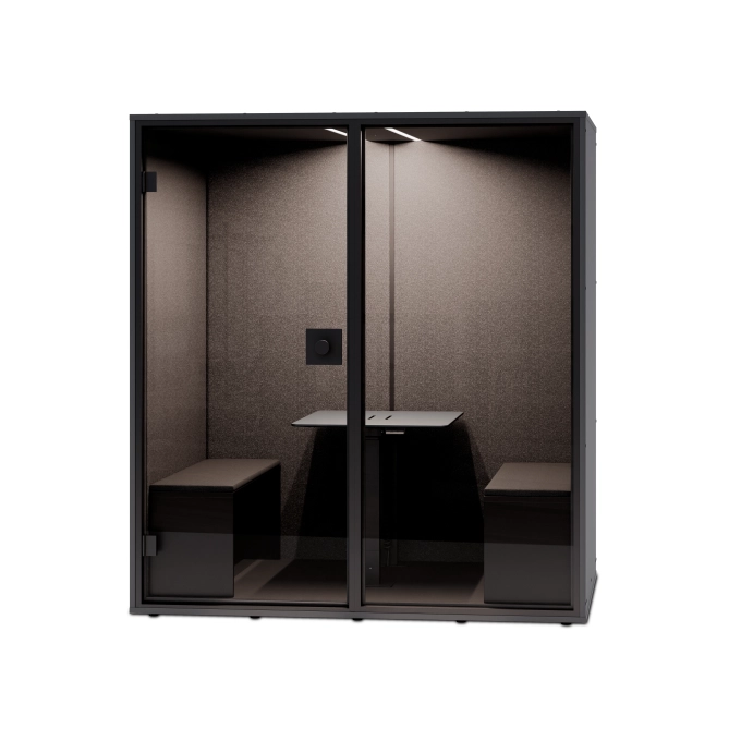 Acoustic Pod BA MEET Closed back Black BERLIN ACOUSTICS