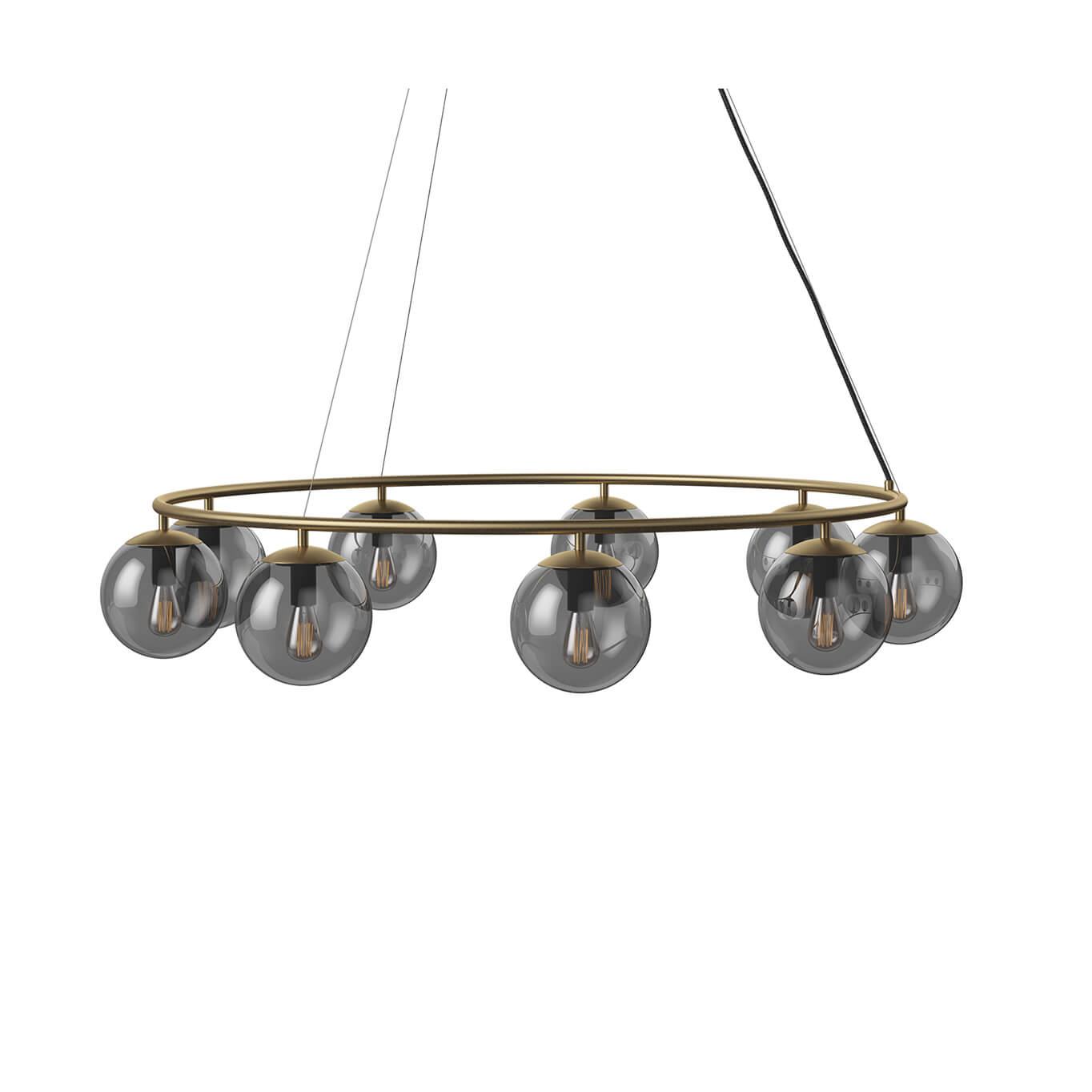 Pendant Light ORB Ø 105 Antique brass BOLIA