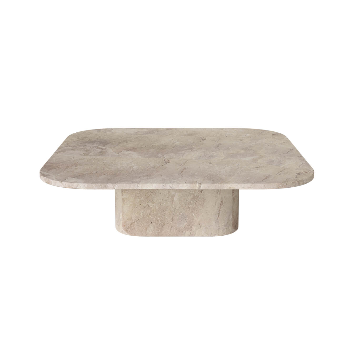 Coffee Table EIDA 100x100 H 28 Beige Marble BOLIA