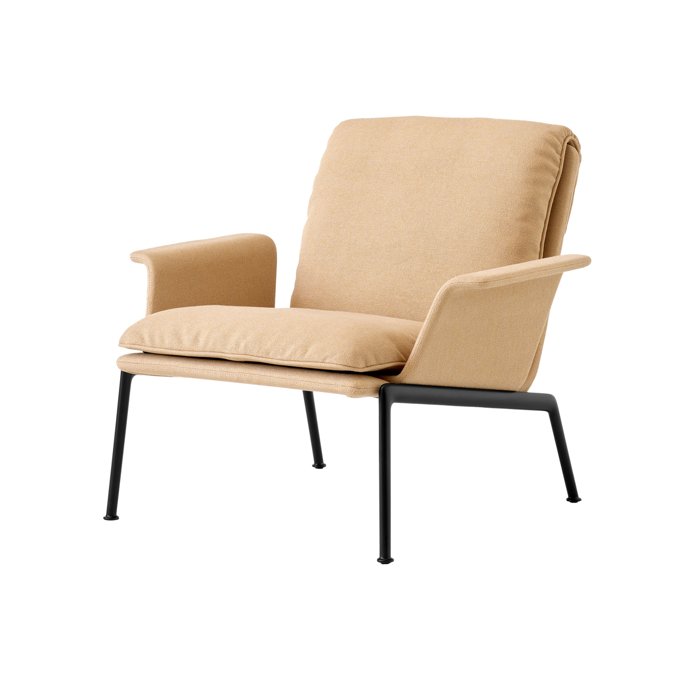 Fauteuil MUNO LN19 avec accoudoirs Clay 0007 AND TRADITION