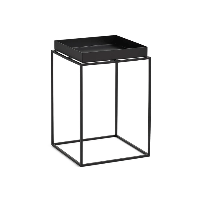 Table basse TRAY 30 x 30 High Noir HAY