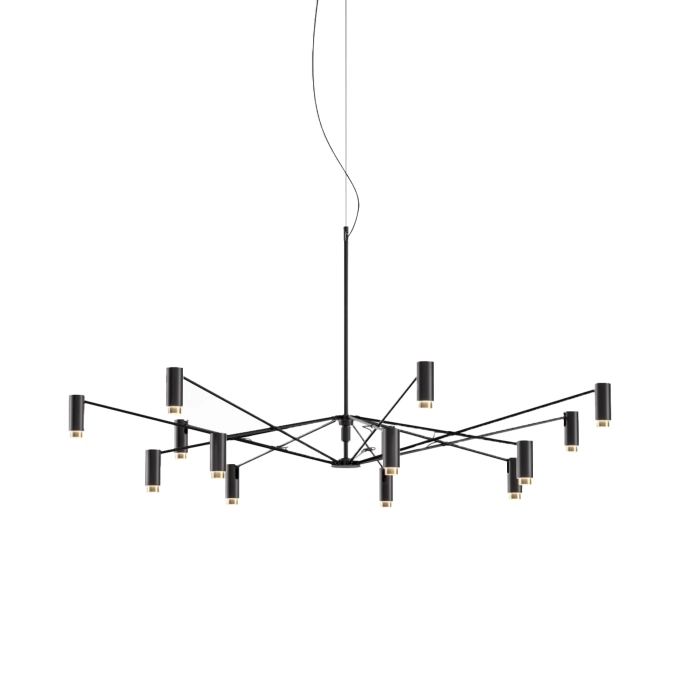 Pendant Light LE W Black/Gold MARSET