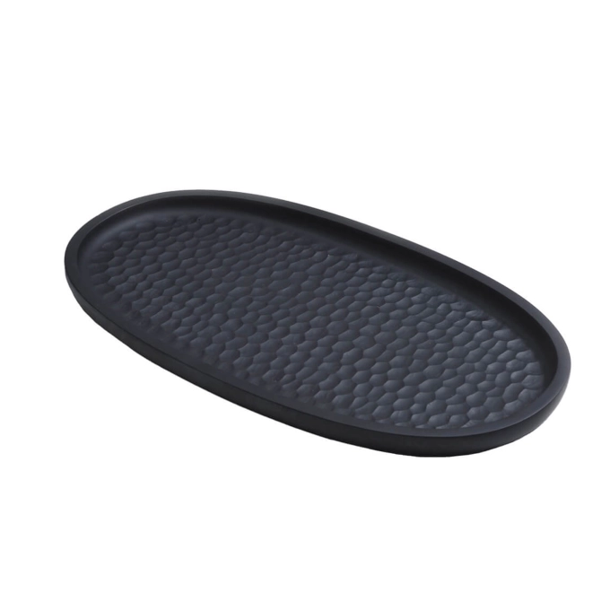 Tray, Dish TOUCH large Maple black ZANAT