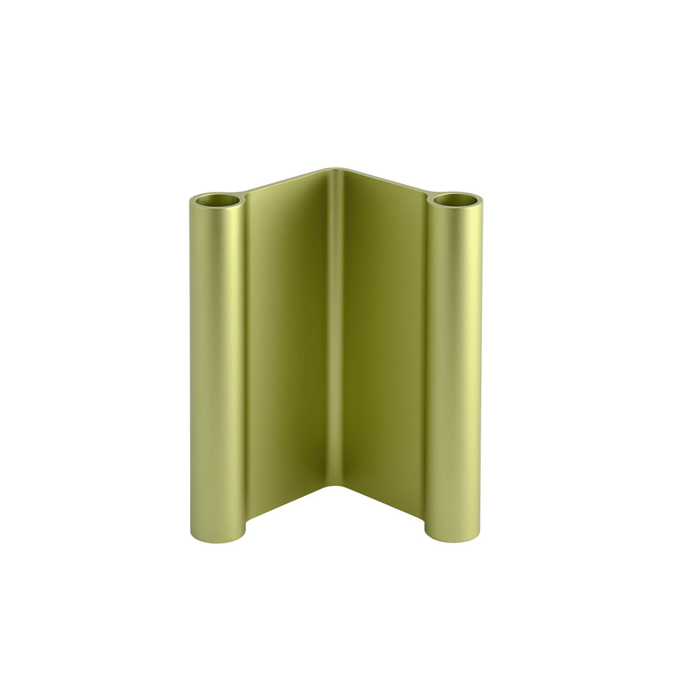 Photophore, bougeoir et bougie PAIR H 18 Vert MUUTO