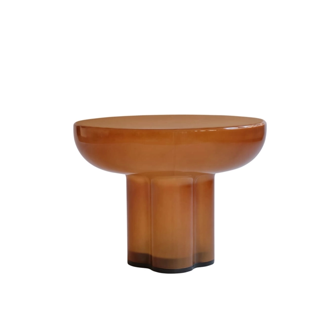 Coffee Table CROWN LOW Caramel glass 101 COPENHAGEN