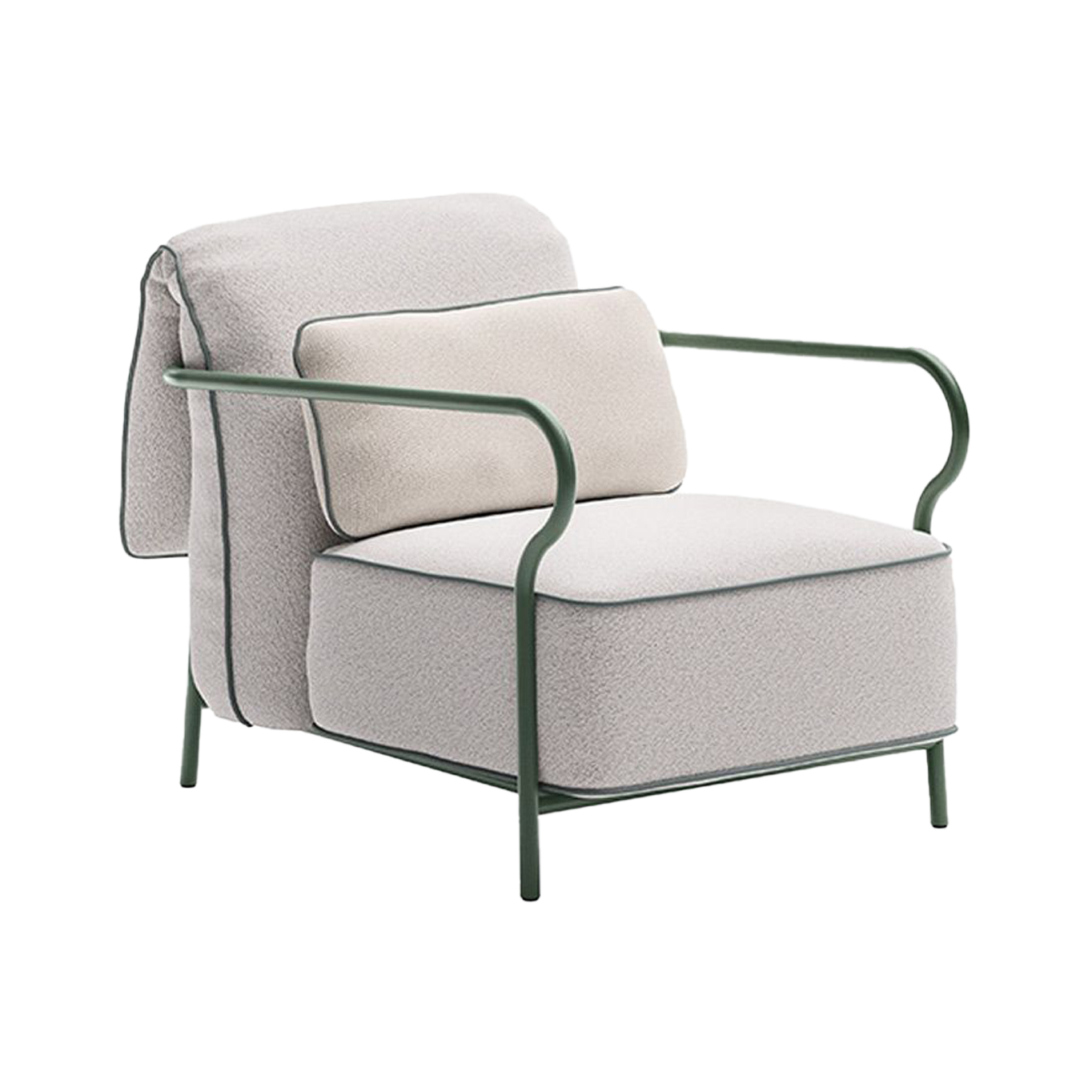 Fauteuil extérieur SALO Sauge/ Nuvola UNOPIÙ