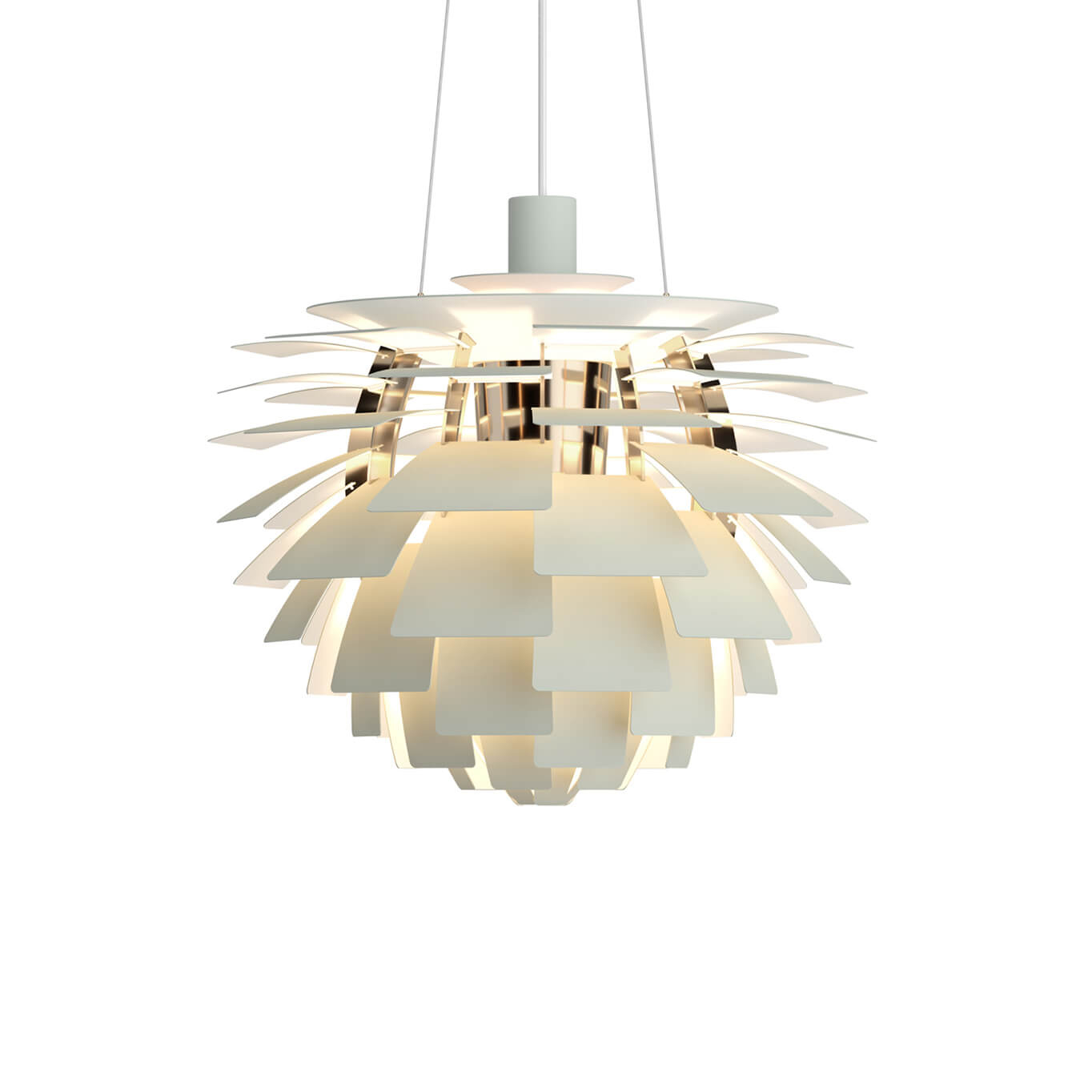 Suspension PH Artichoke Ø48 cm Vert Cendré / Laiton