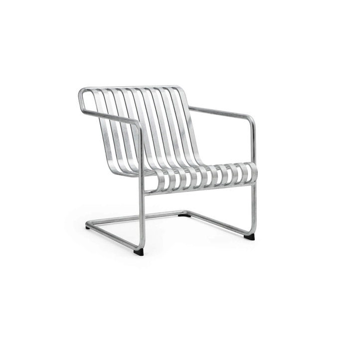 Outdoor Lounge Chair PALISSADE CANTILEVER Lounge Galvanised HAY