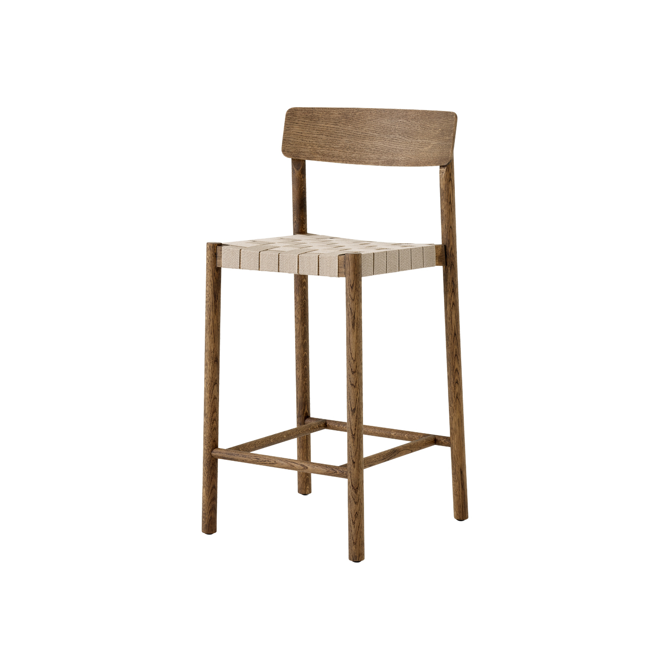 Bar Stool BETTY TK12 Smoked oak / Natural AND TRADITION