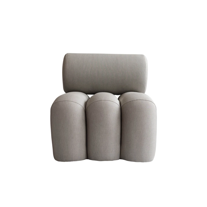 Easy chair FOKU Taupe sunproof 101 COPENHAGEN