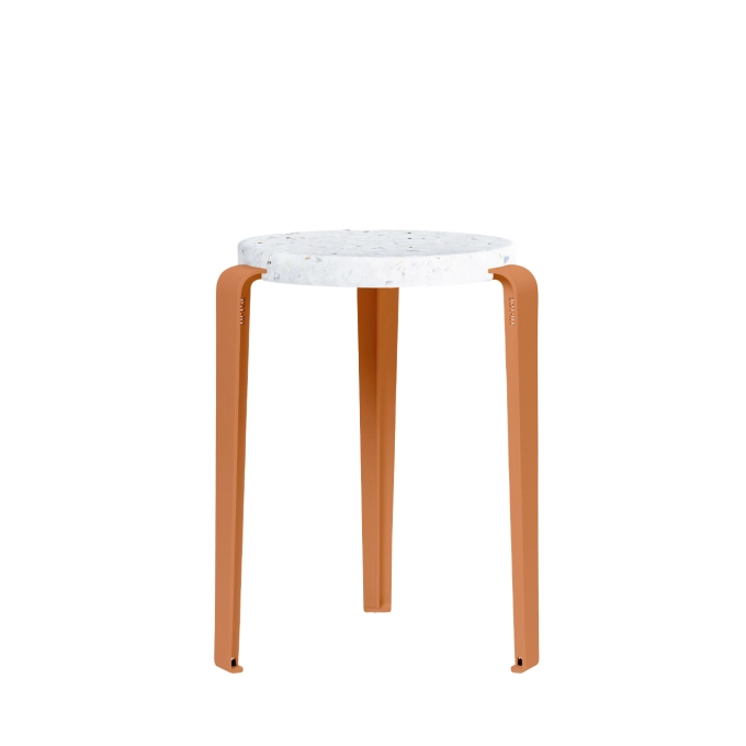 Stool LOU Venezia/Tangerine Red TIPTOE